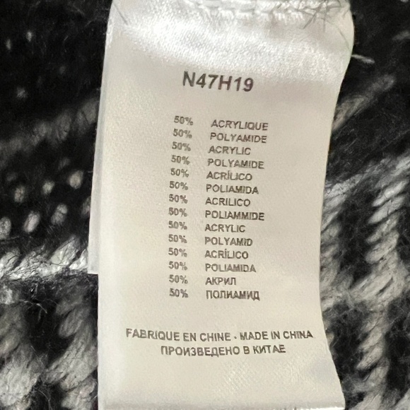 Anthropologie Molly Bracken Sally Geo Open Front Metallic Cardigan Size XS/S - Picture 6 of 8